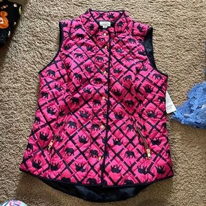 Crown and ivy vest